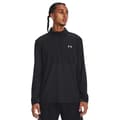 Miniatyrbillede 1 af 5: Under Armour T-shirt Med Halv Lynlås. Sømløs Stride Sort XL Mand