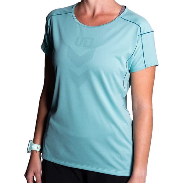 Ultimate Direction Kortärmad T-shirt Ultralight Grönt M Kvinna