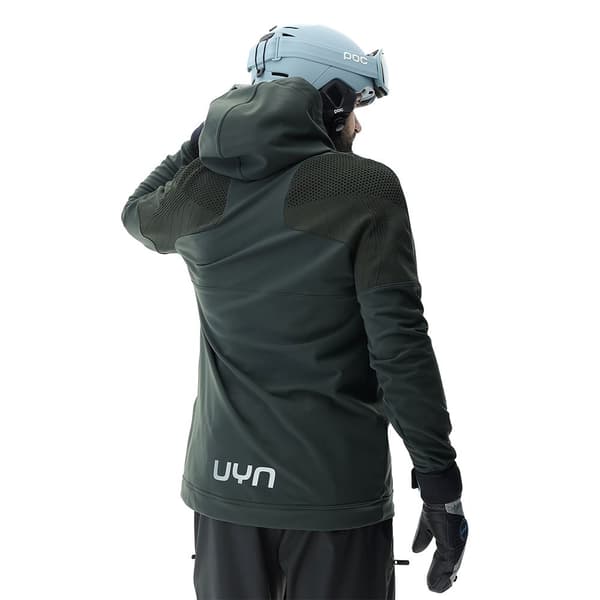 Uyn Hættetrøje Jump 2nd Half Zip Grøn L Mand