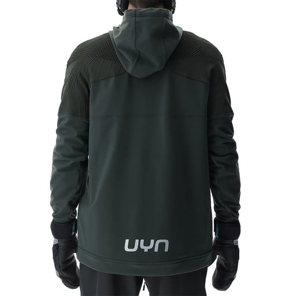 Uyn Hættetrøje Jump 2nd Half Zip Grøn L Mand