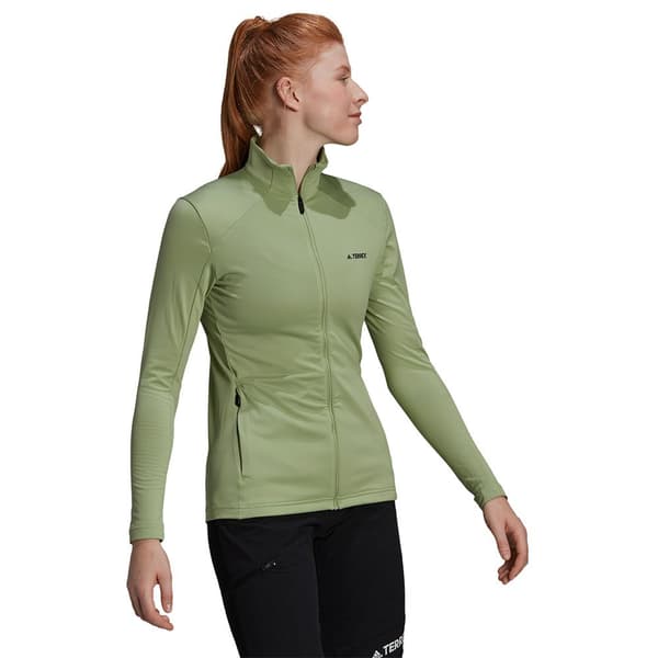 Adidas Fuld Lynlå Sweatshirt Mt Grøn XL Kvinde