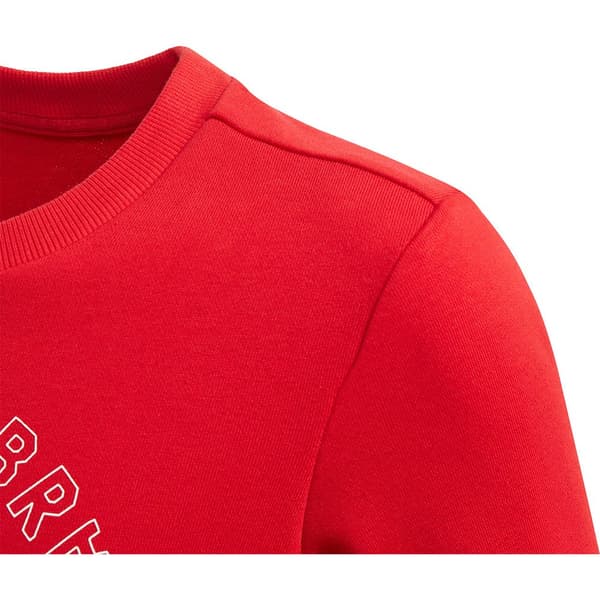 Adidas Fremhævet-træningsdragt Crew Rød 14-15 Years
