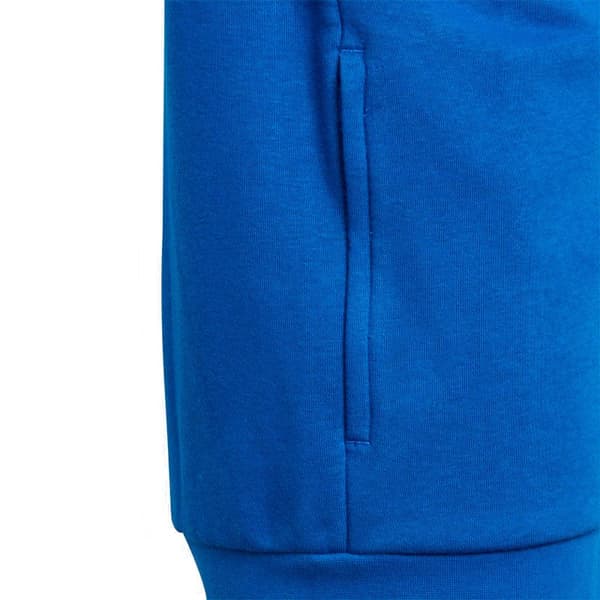 Adidas Tröja Med Full Dragkedja Bold Blå 7-8 Years