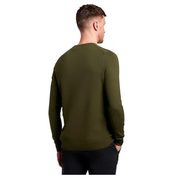 Lyle & Scott Huppari Cotton Merino Vihreä L Mies
