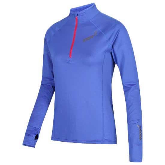 Inov8 Långärmad T-shirt Mid Lsz Blå 12 Kvinna