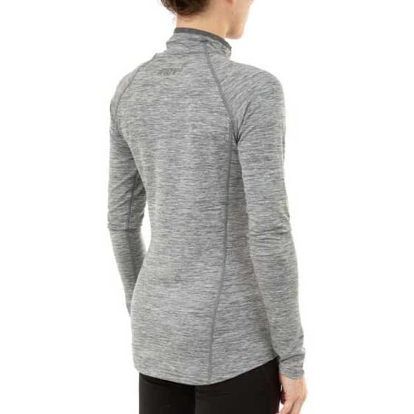 Inov8 Långärmad T-shirt Mid Lsz Grå 8 Kvinna