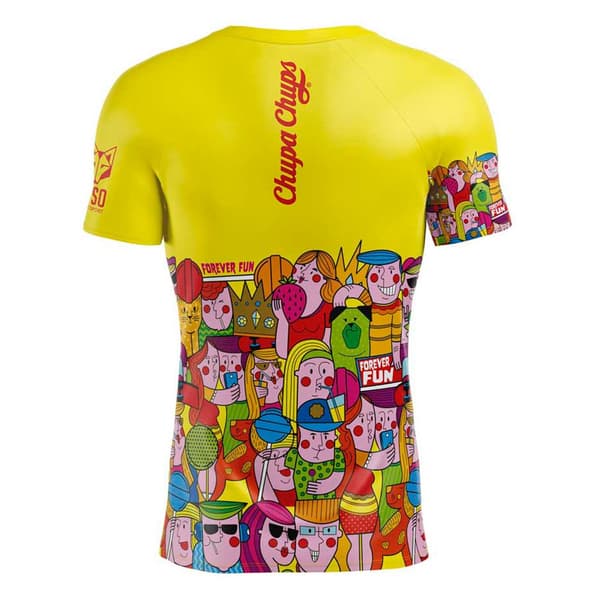 Otso Kortärmad T-shirt Chupa Chups Forever Fun Flerfärgad M Man