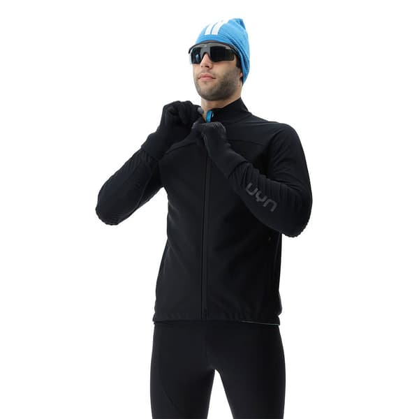 Uyn Sweatshirt Med Fuld Lynlås Cross Country Skiing Coreshell Sort M Mand