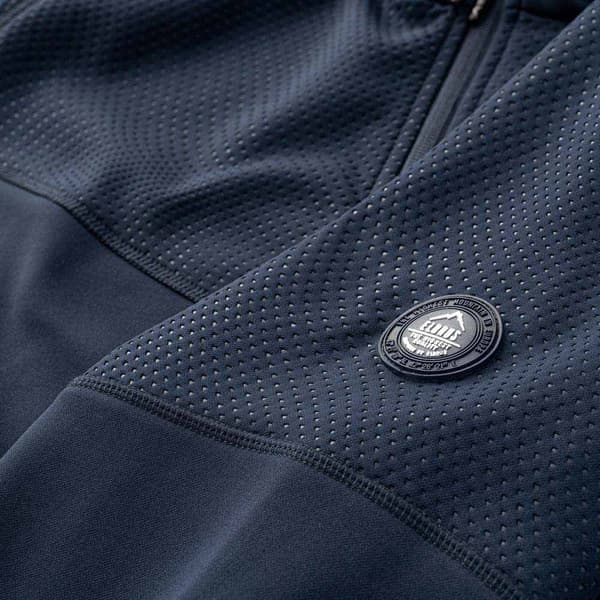 Elbrus Full Vetoketjullinen Villapaita Lupot Sininen 2XL Mies