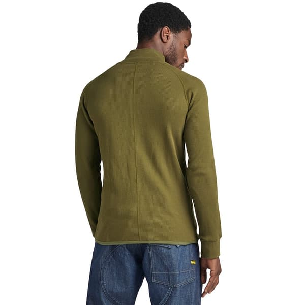 G-star Sweatshirt Med Full Dragkedja Jirgi Tweeter Grönt M Man