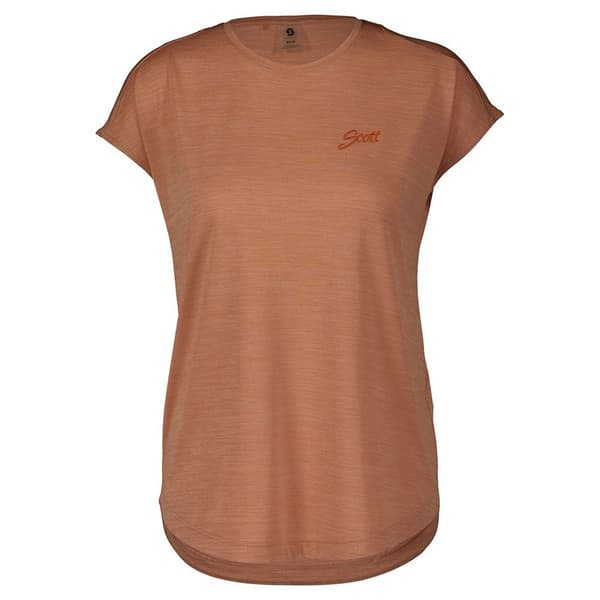 Scott Lyhythihainen T-paita Defined Beige XL Nainen