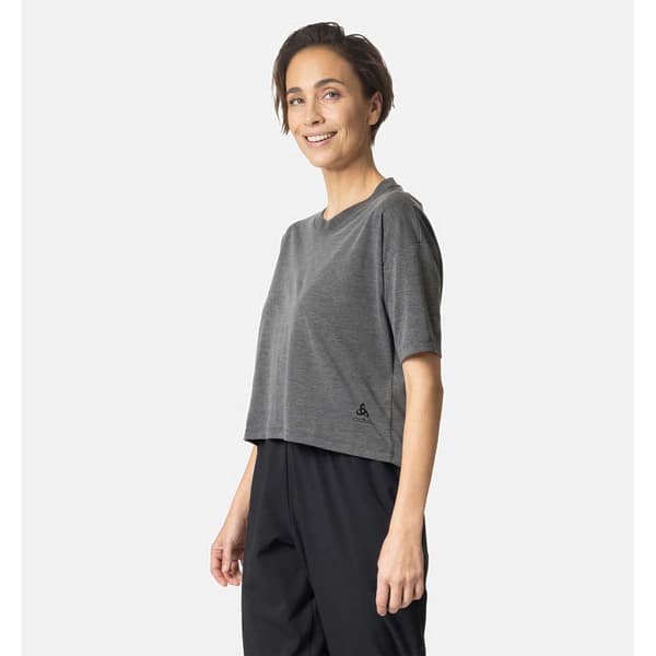 Odlo Kortärmad T-shirt Crew Active 365 Natural Grå XS Kvinna