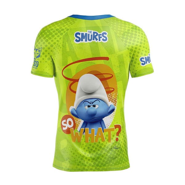 Otso Smurfs Boss Kortærmet T-shirt Grøn S Mand