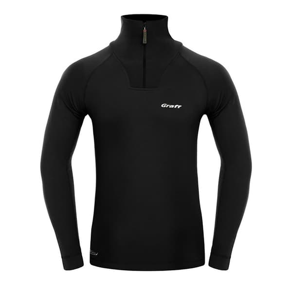 Graff Långärmad T-shirt Termo Active Duo Skin 300 Svart 5XL Man