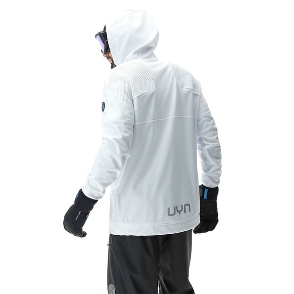 Uyn Hættetrøje Jump 2nd Half Zip Hvid M Mand