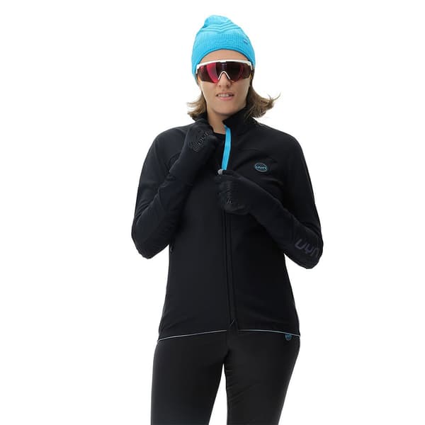 Uyn Sweatshirt Med Fuld Lynlås Cross Country Skiing Coreshell Sort M Kvinde