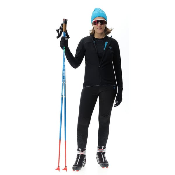 Uyn Sweatshirt Med Fuld Lynlås Cross Country Skiing Coreshell Sort M Kvinde