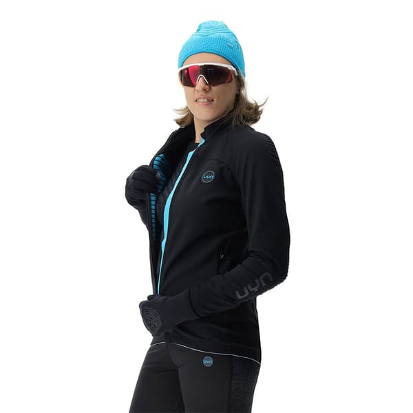 Uyn Sweatshirt Med Fuld Lynlås Cross Country Skiing Coreshell Sort M Kvinde