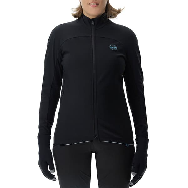 Uyn Sweatshirt Med Fuld Lynlås Cross Country Skiing Coreshell Sort M Kvinde