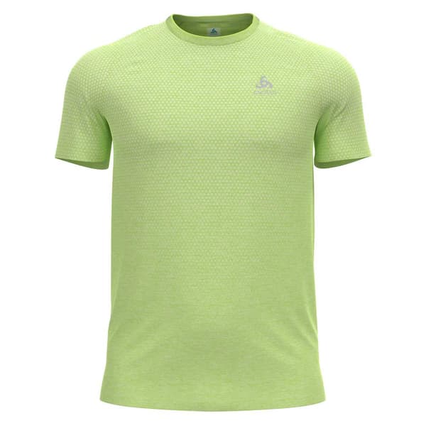 Odlo Lyhythihainen T-paita Crew Essential Seamless Vihreä XL Mies