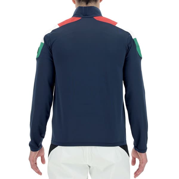 Uyn Halv Lynlå Sweatshirt Natyon Tricolor 2nd Blå XL Mand