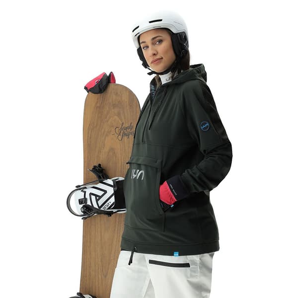 Uyn Luvtröja Jump 2nd Half Zip Grönt M Kvinna