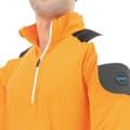 Miniatyrbillede 5 af 5: Uyn Halv Lynlå Sweatshirt Natyon Tricolor 2nd Orange XL Mand