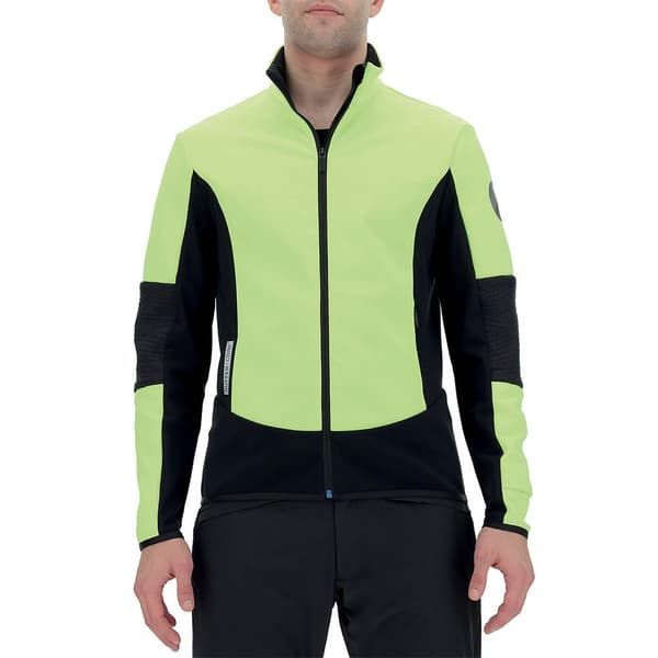 Uyn Sweatshirt Med Fuld Lynlås Venture Softshell Gul,Sort L Mand