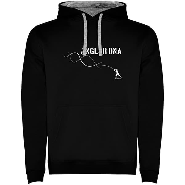 Kruskis Luvtröja Angler Dna Two-colour Svart XL Man