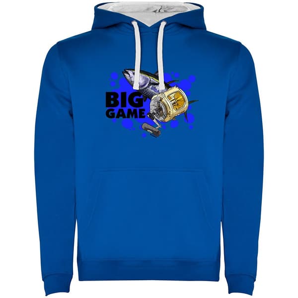 Kruskis Luvtröja Big Game Two-colour Blå XL Man