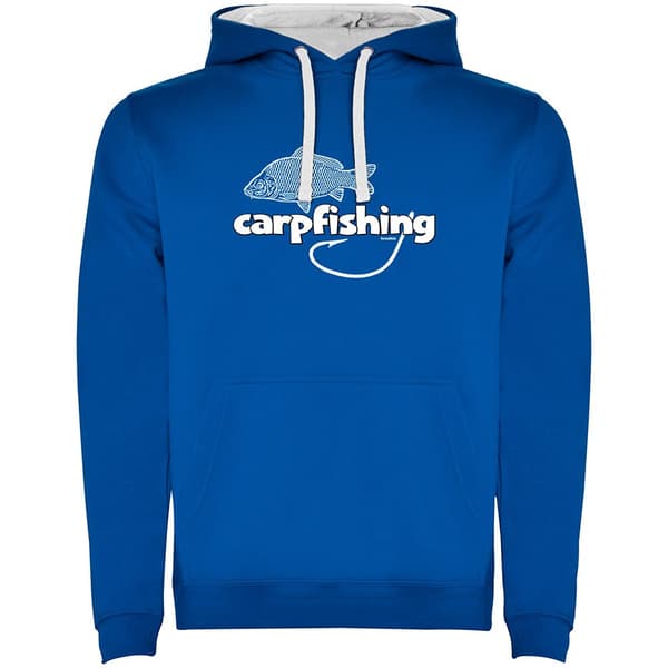 Kruskis Luvtröja Carpfishing Two-colour Blå 2XL Man