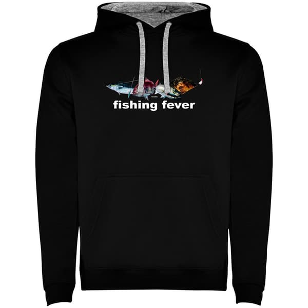 Kruskis Luvtröja Fishing Fever Two-colour Svart M Man