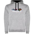 Miniatyrbild 1 av 4: Kruskis Luvtröja Fishing Fever Two-colour Grå 3XL Man