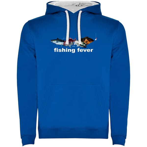 Kruskis Luvtröja Fishing Fever Two-colour Blå XL Man