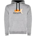 Miniatyrbillede 1 af 4: Kruskis Hættetrøje Flying Fish Two-colour Grå 2XL Mand
