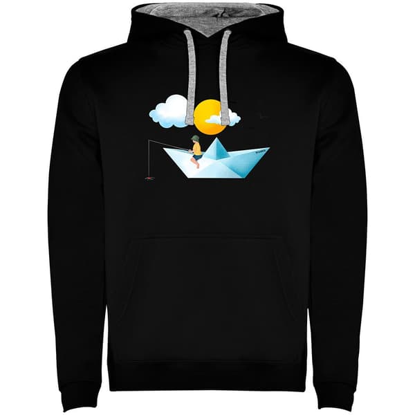 Kruskis Luvtröja Paper Boat Two-colour Svart S Man