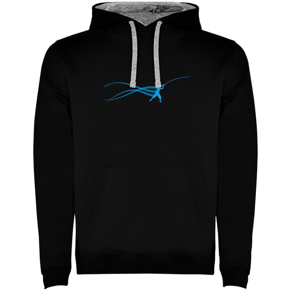 Kruskis Luvtröja Stella Fish Two-colour Svart XL Man