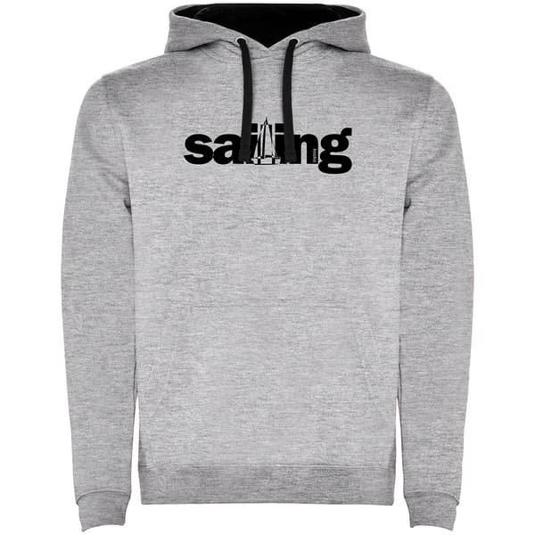 Kruskis Luvtröja Word Sailing Two-colour Grå L Man