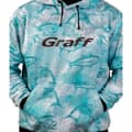 Miniatyrbild 3 av 3: Graff Vattentät Hoodie Blå 2XL Man