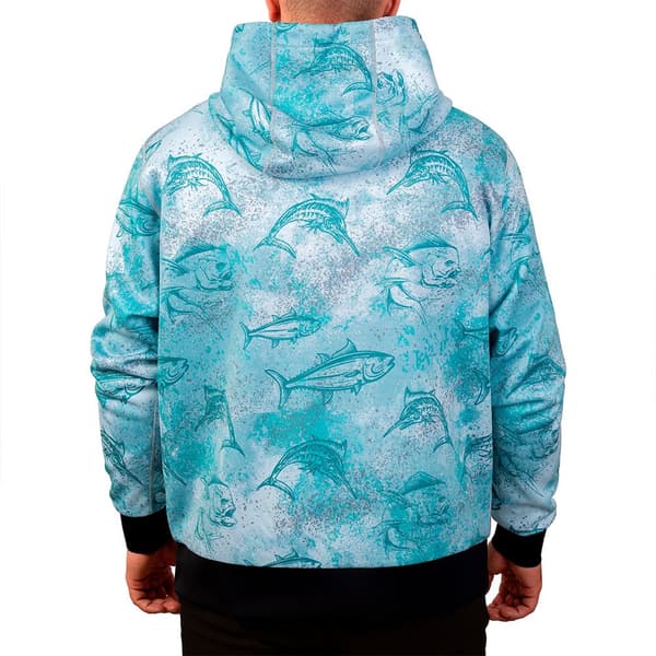Graff Vattentät Hoodie Blå 3XL Man