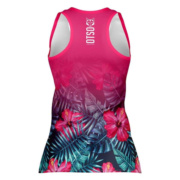Otso Olkaimet T-paita Singlet Pinkki L Nainen