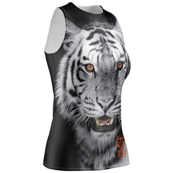 Otso Ærmeløs T-shirt Singlet Sort S Kvinde