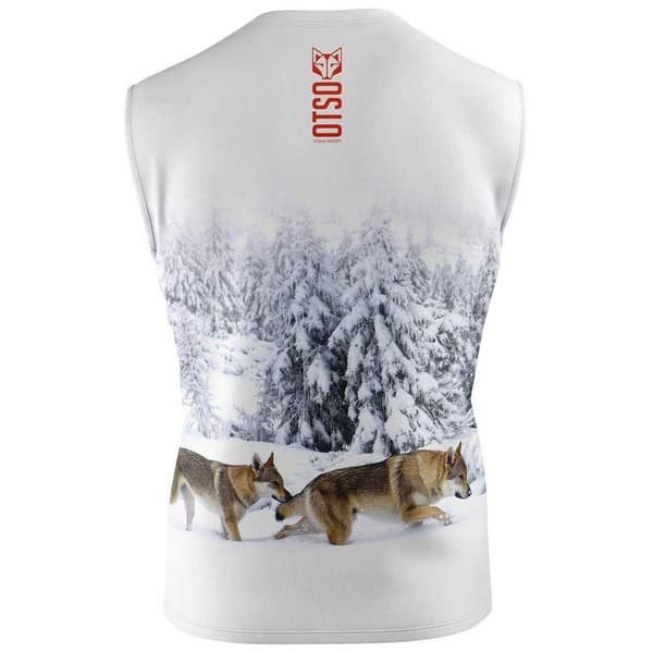 Otso Hihaton T-paita Singlet Valkoinen S Mies