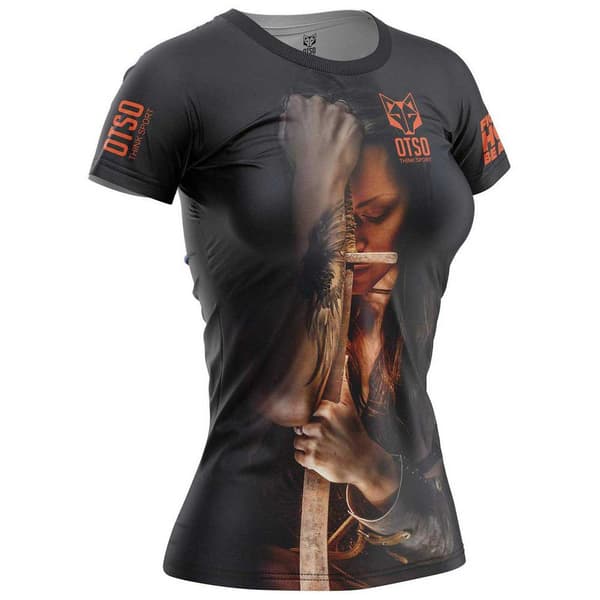 Otso Kortärmad T-shirt T-shirt Svart S Kvinna