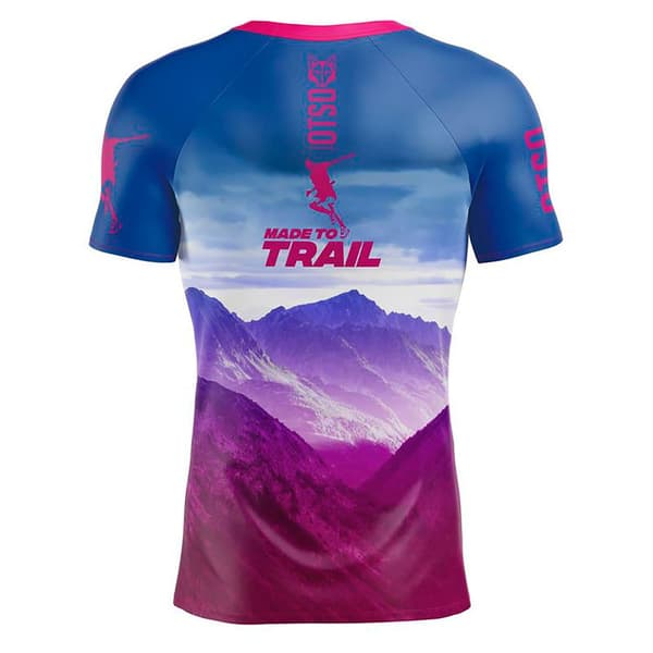 Otso Lyhythihainen T-paita Made To Trail Sininen XL Mies