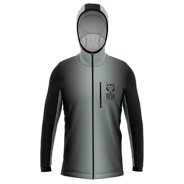 Otso Sweatshirt Med Full Dragkedja Sport Svart 2XS Man