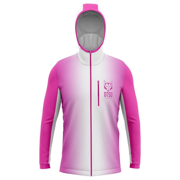 Otso Sweatshirt Med Full Dragkedja Sport Rosa 2XS Man