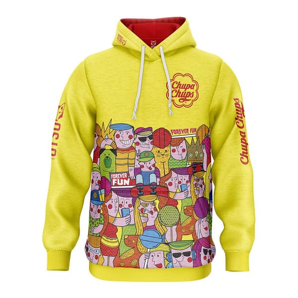 Otso Luvtröja Chupa Chups Forever Fun Gul S Man