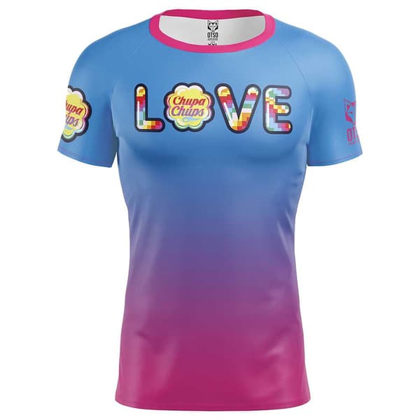 Otso Kortärmad T-shirt Chupa Chups Love Rosa M Man