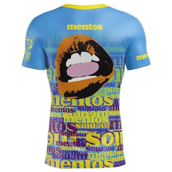 Otso Kortærmet T-shirt Mentos Mouth Orange M Mand